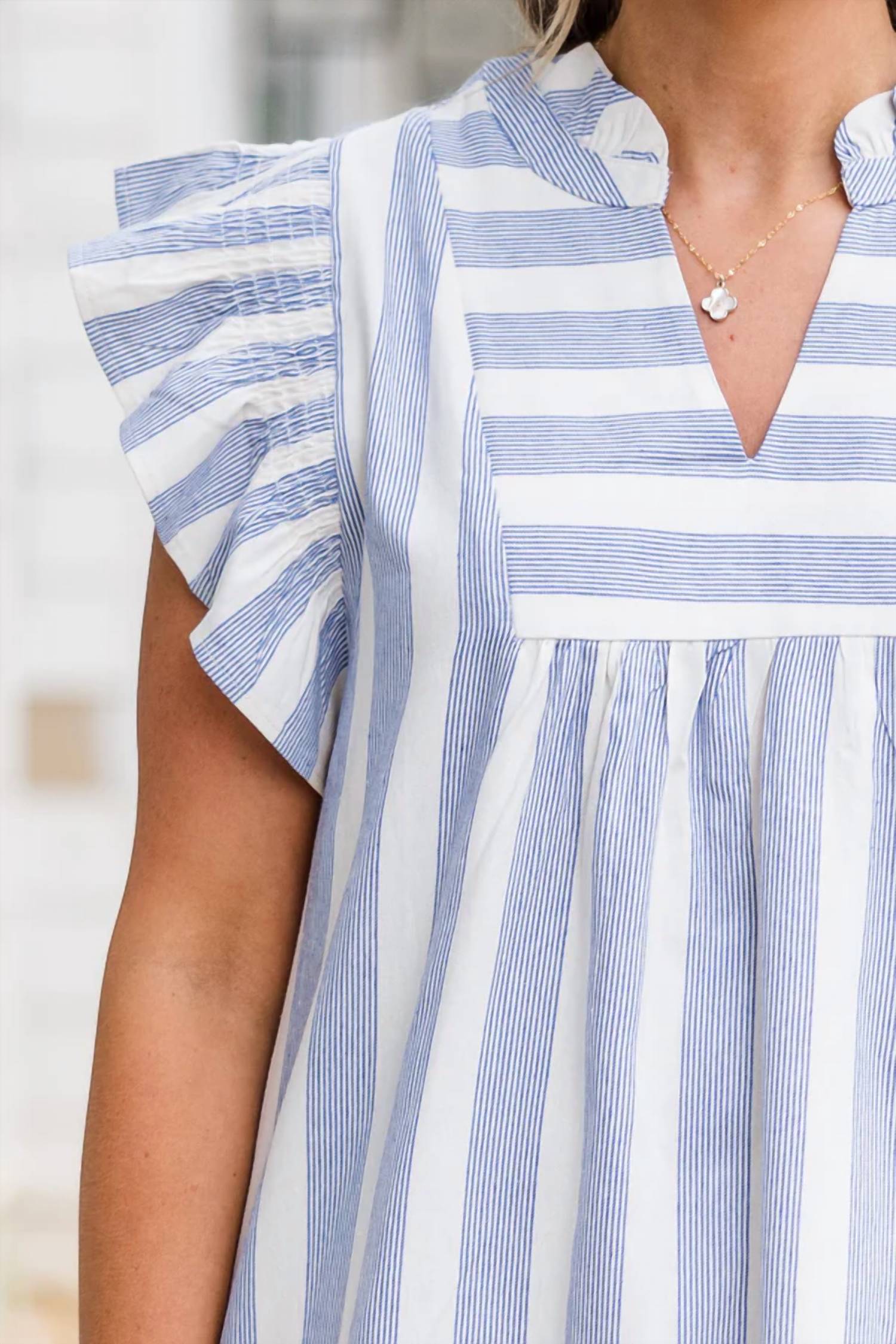 Umgee - Hilton Stripe Mini Dress