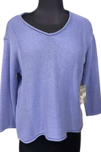 Habitat - Women's Cotton V-neck Sweater