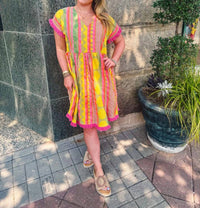 Ivy Jane - Lemon Squeeze Mini Dress