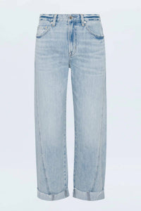 Pistola - Kacey Mid Rise Cuffed Boyfriend Jeans