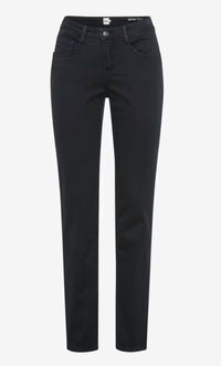 Brax Mary Five Pocket Pants in navy - women's pants - view 4