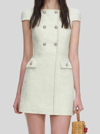 Self-Portrait - Boucle Mini Dress
