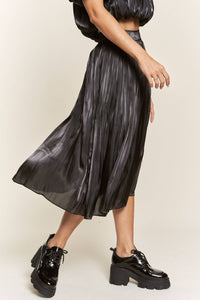 J.Nna - Find Your Beauty Pleated Maxi Skirt