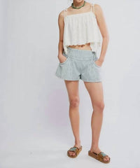 Free People - Luna Railroad Short
