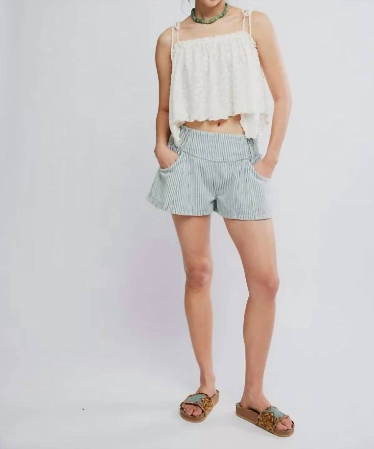 Free People - Luna Railroad Short