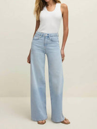 Z Supply - Nova High Rise Wide Leg Denim Pant