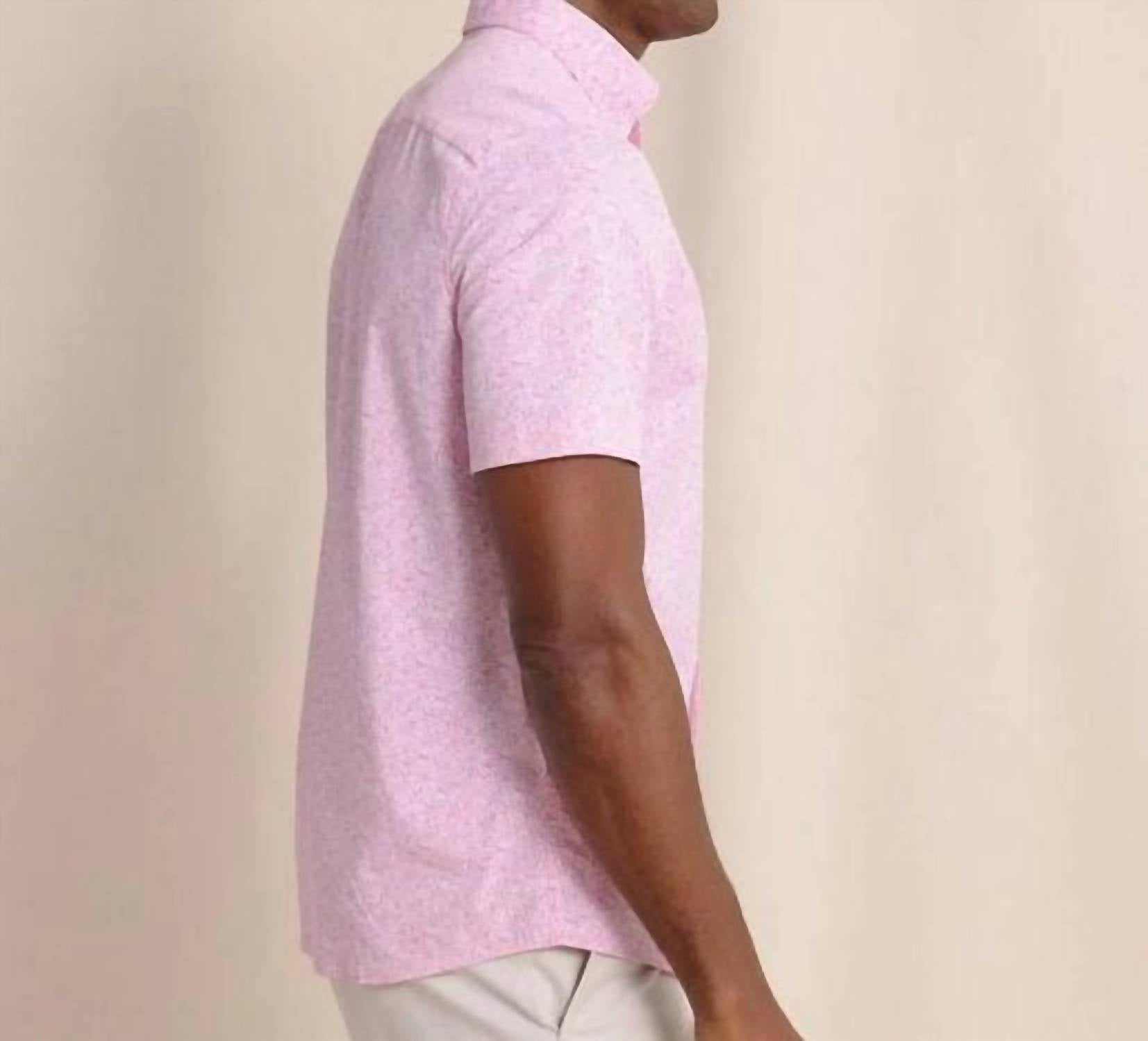 Southern Tide - Bloomz Intercoastal Short Sleeve Sport Shirt