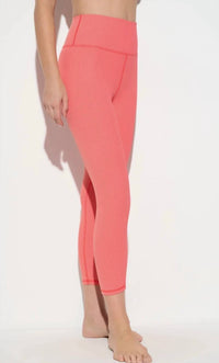 Spiritual Gangster - Auralight Rib Crop Leggings