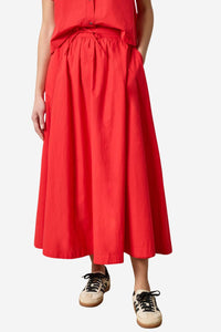Lilla P - Women's Paneled Maxi Skirt