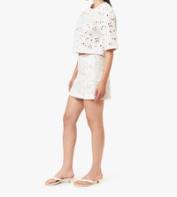 Habitual - Embroidered Mini Skirt