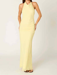 Nia - Giulia Halter Maxi Dress