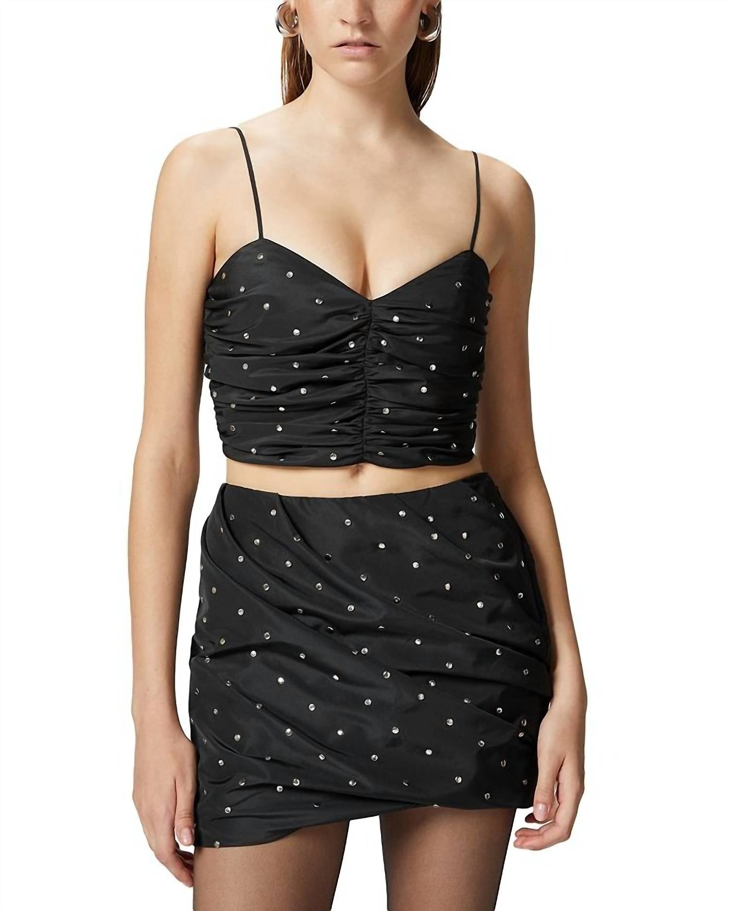 Pinko - Nevache Taffeta Top
