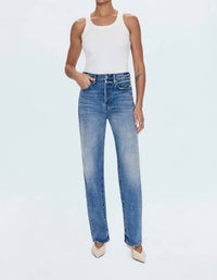Pistola - Cassie Super High Rise Straight Leg Jeans