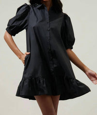 Sugarlips - Levy Button Down Shift Dress