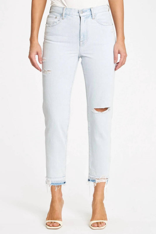 Presley High Rise Relaxed Crop Jean