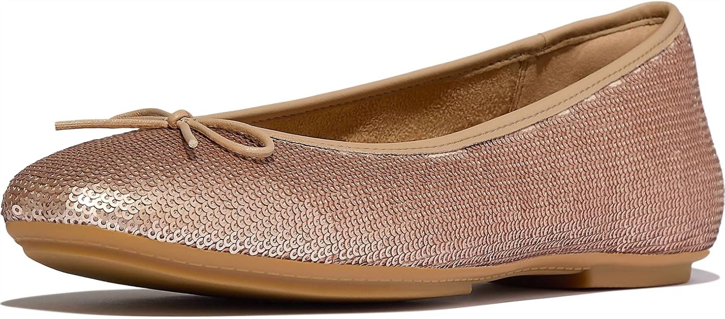 Fitflop - Women's Delicato Bow Sequin Ballet Flats