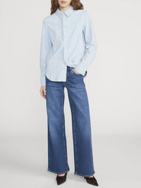 Frame - Low Rise Wide Leg Palazzo Jeans