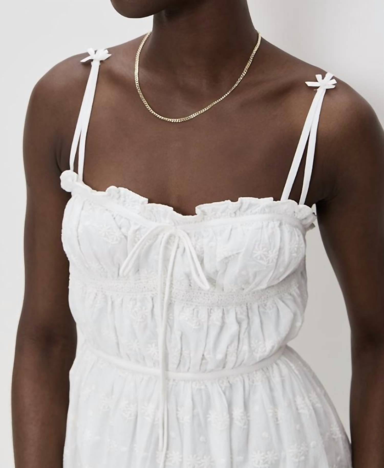 For Love & Lemons - Edie Slip Mini Dress