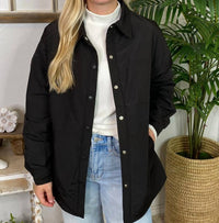 Very J - Collar Button Up Jacket