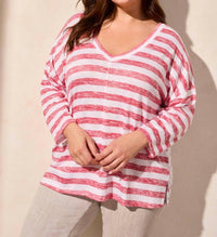 Tribal - Patterned Two Way Dolman Top