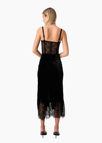Cami Nyc - Valentyna Velvet Corset Bodysuit