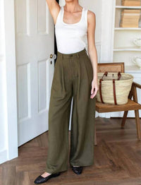 Emerson Fry - Atelier Pleated Wide Leg Pant