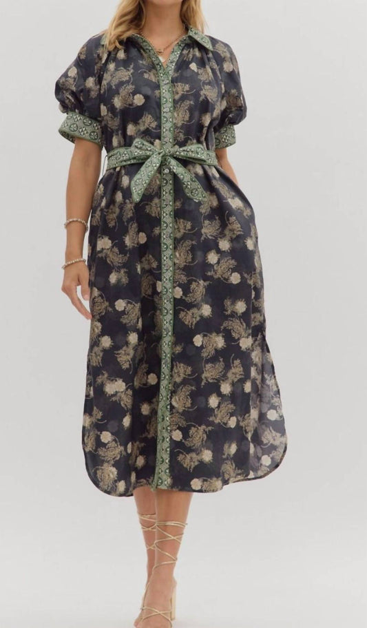 Entro - Jessica Midi Dress