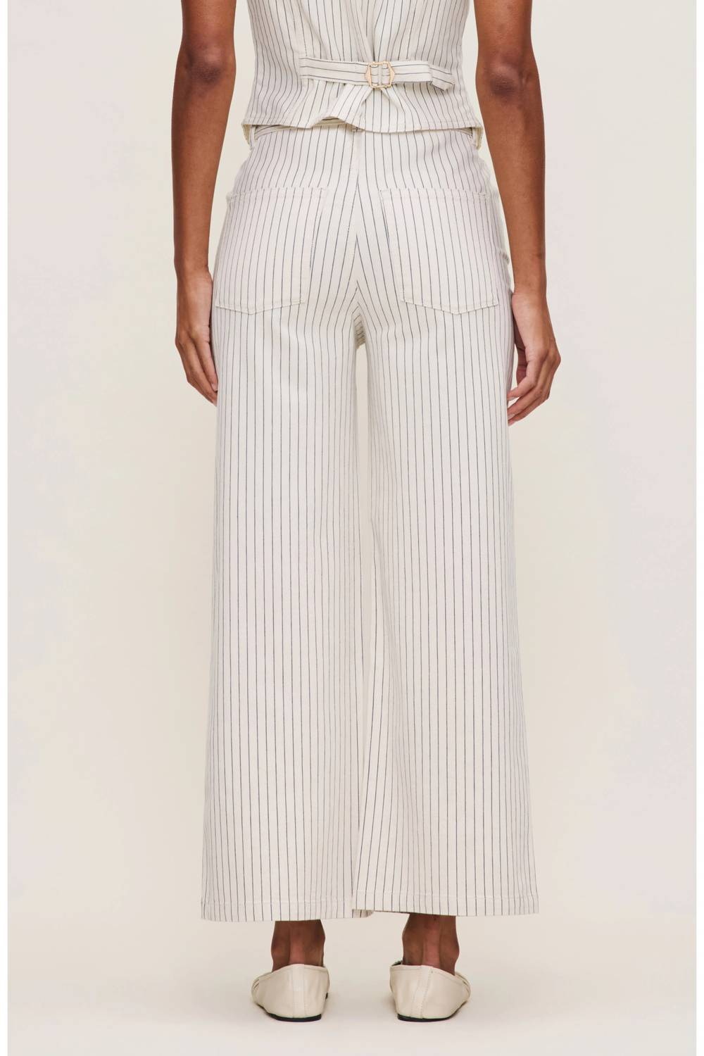 Dl1961 - Women'S - Hepburn Wide Leg Ankle Pant
