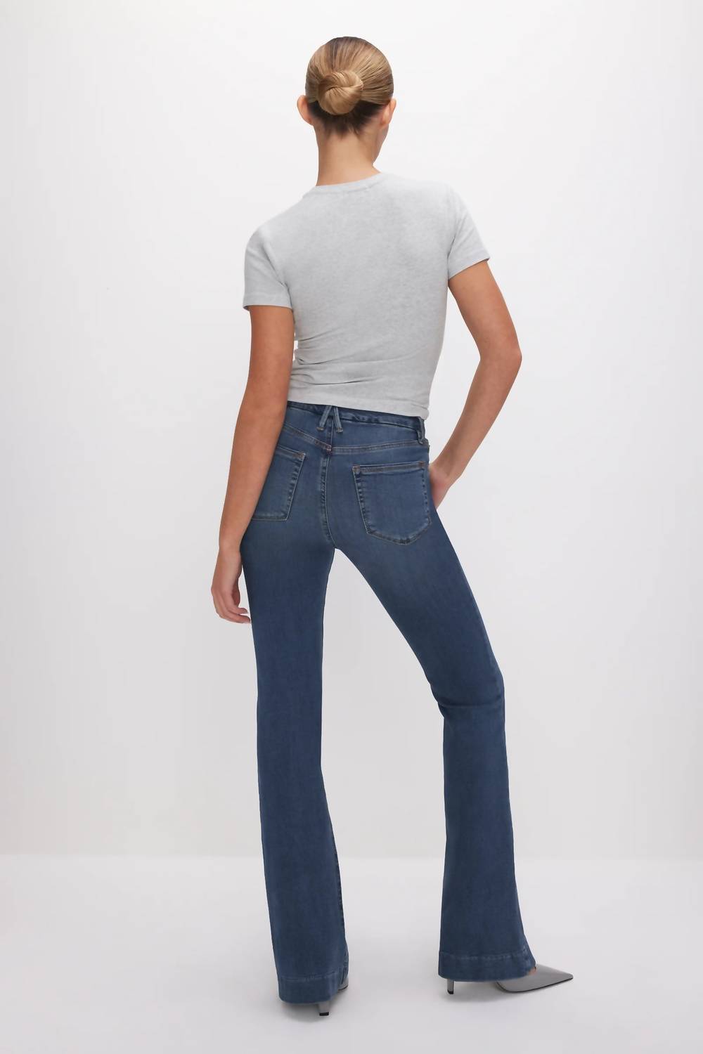 Good American - Good Legs Flare Jeans