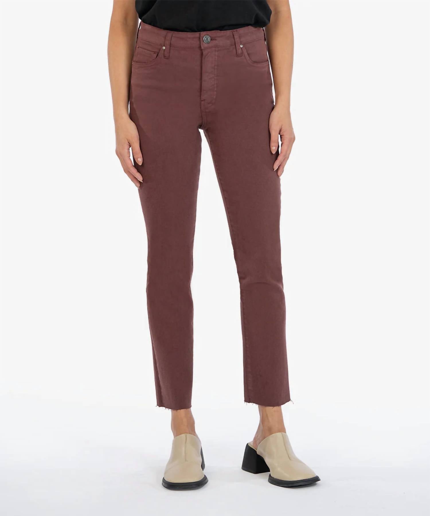 Kut From The Kloth - Reese Straight Leg Ankle Jeans