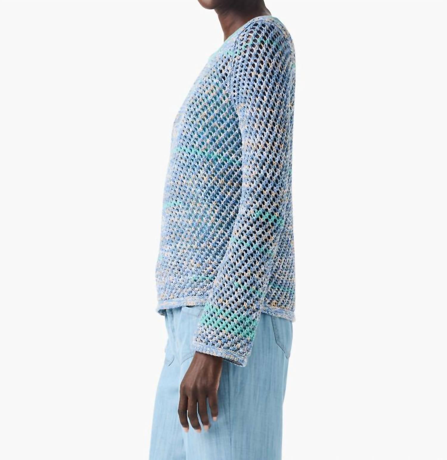 Nic + Zoe - Crochet Surf Sweater
