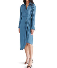 STEVE MADDEN Martina Dress in ocean blue 1 - women's dress