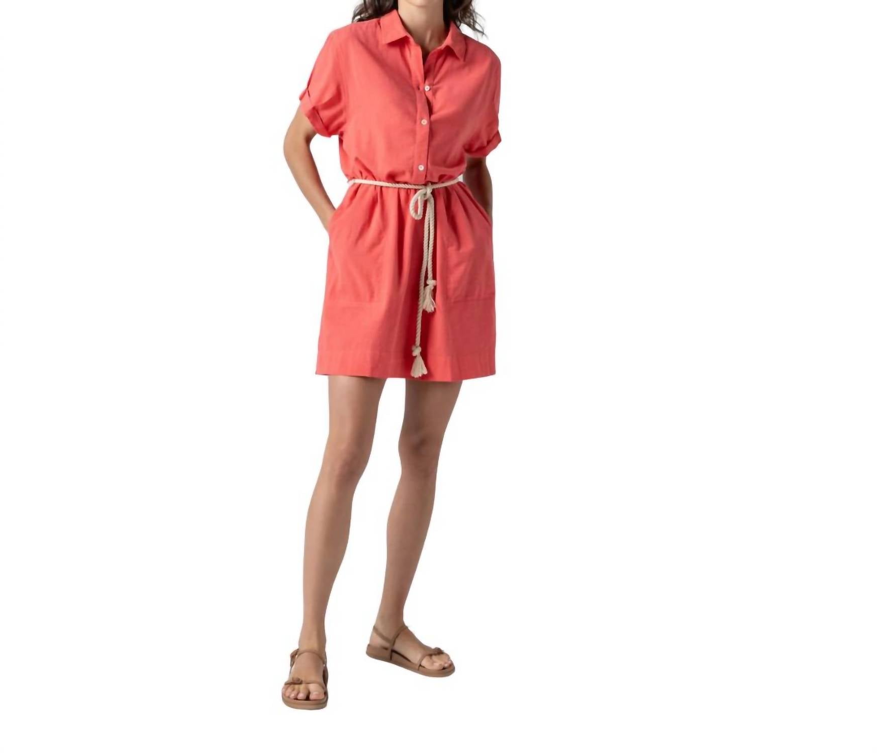 Lilla P - Half Placket Shirt Dress