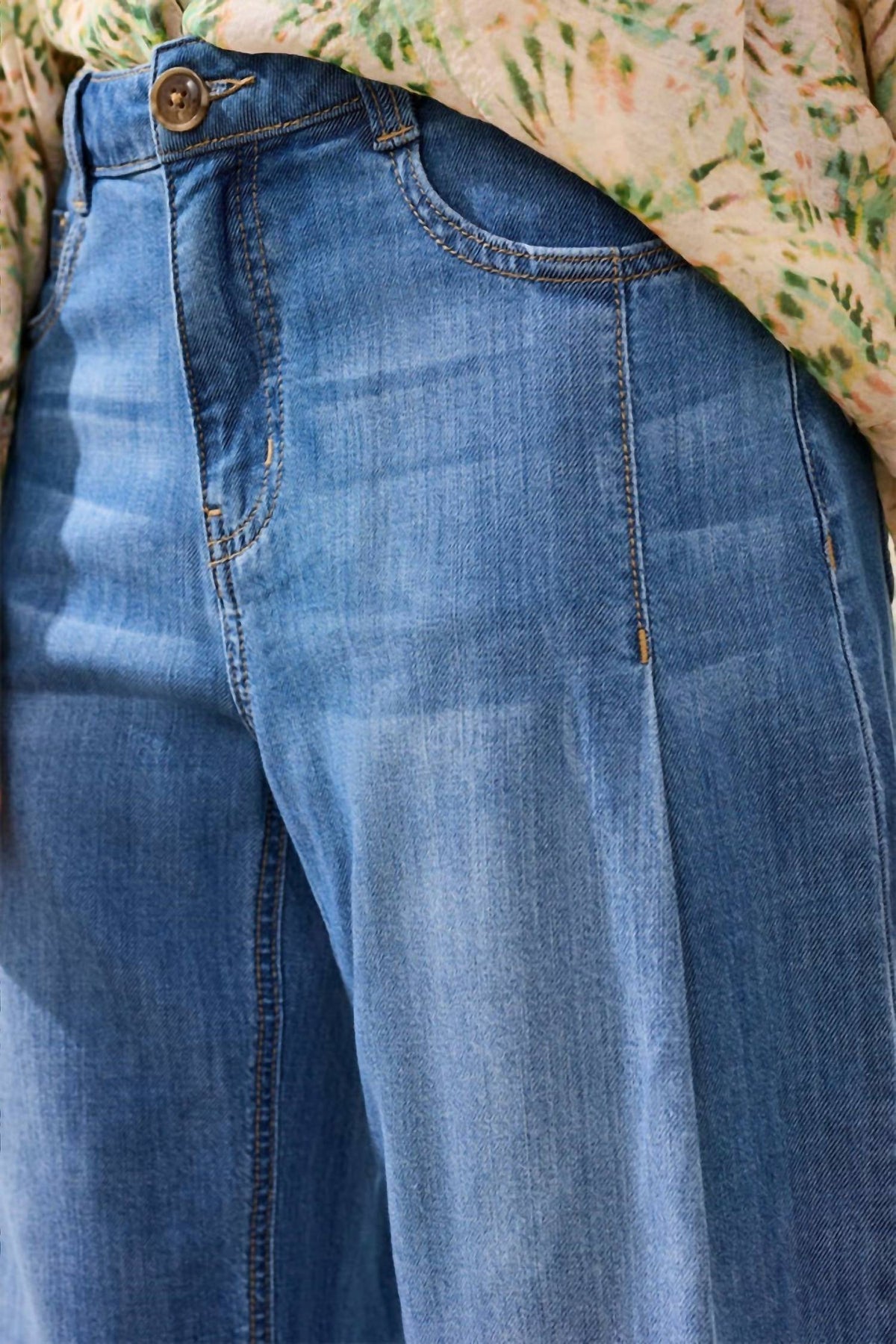 Tribal - Audrey Crop Jean