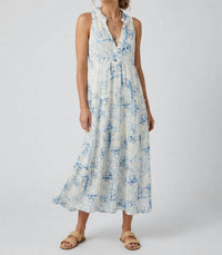 Maison Hotel - Asami Okinawa Print Maxi Dress