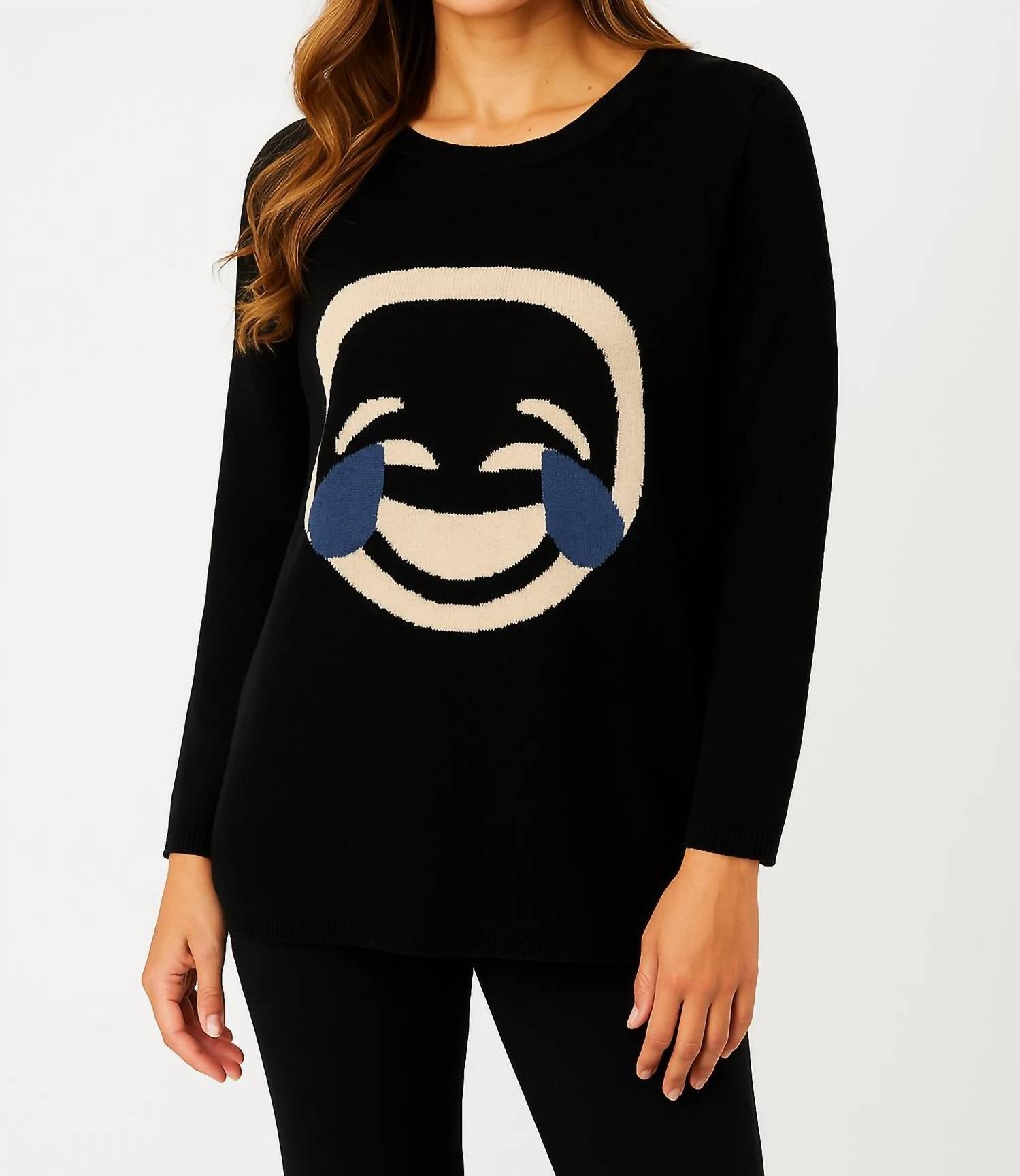 Angel Apparel - Cryin Laughter Emoji Top
