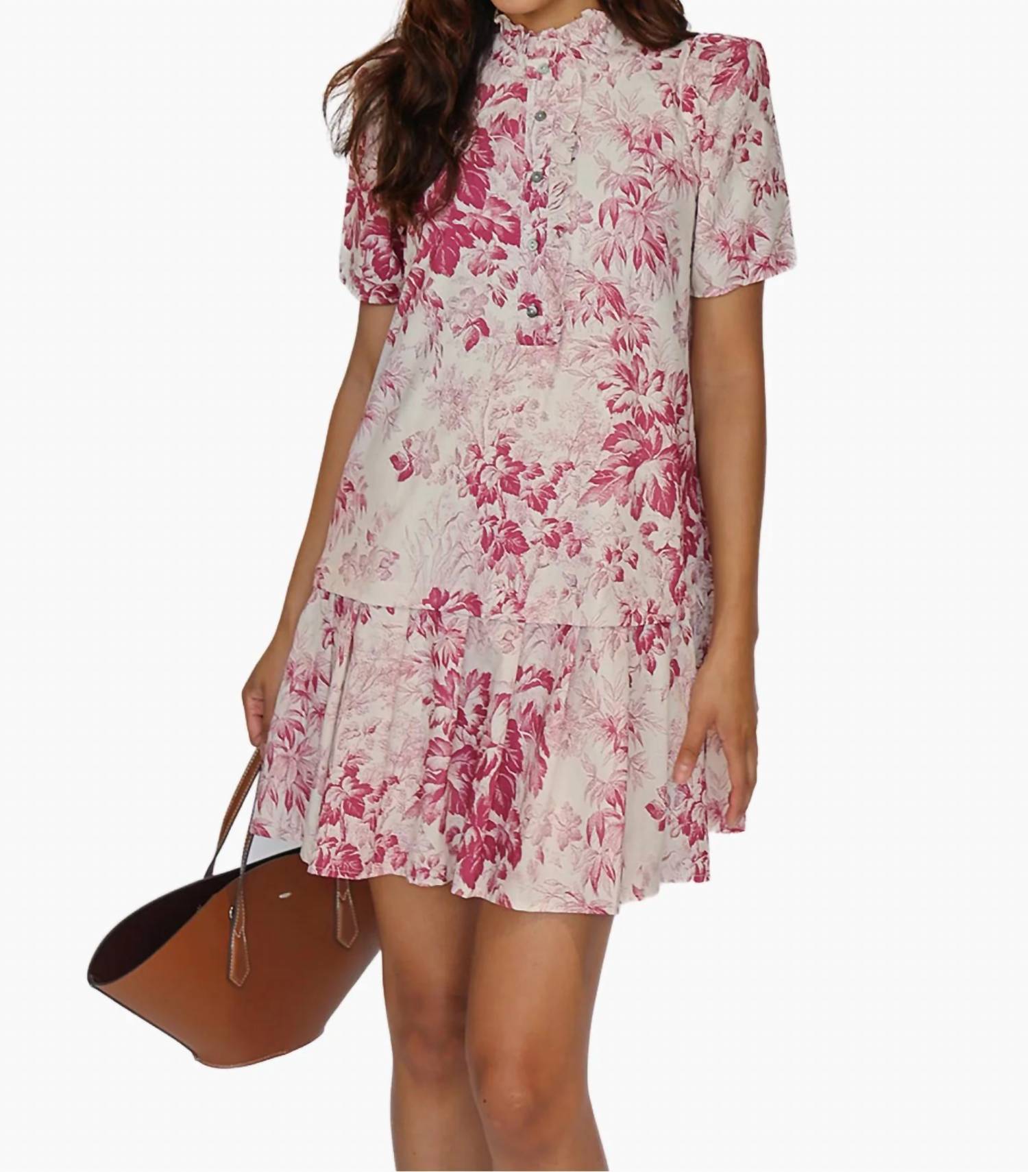 Entro - Edith Peplum Mini Dress