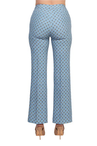 Elie Tahari - Women's Camryn Floral Side Seam Pockets Banded Waist Pants