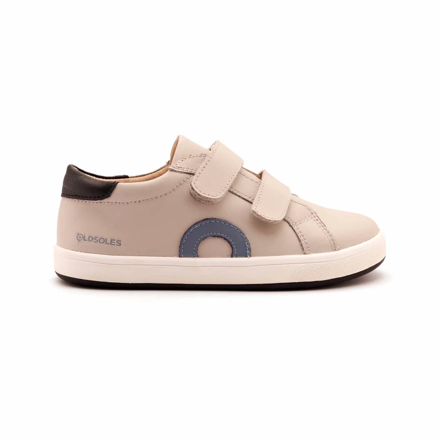 Oldsoles - Kid's Kix Double Strap Vl Half Circle Sneaker