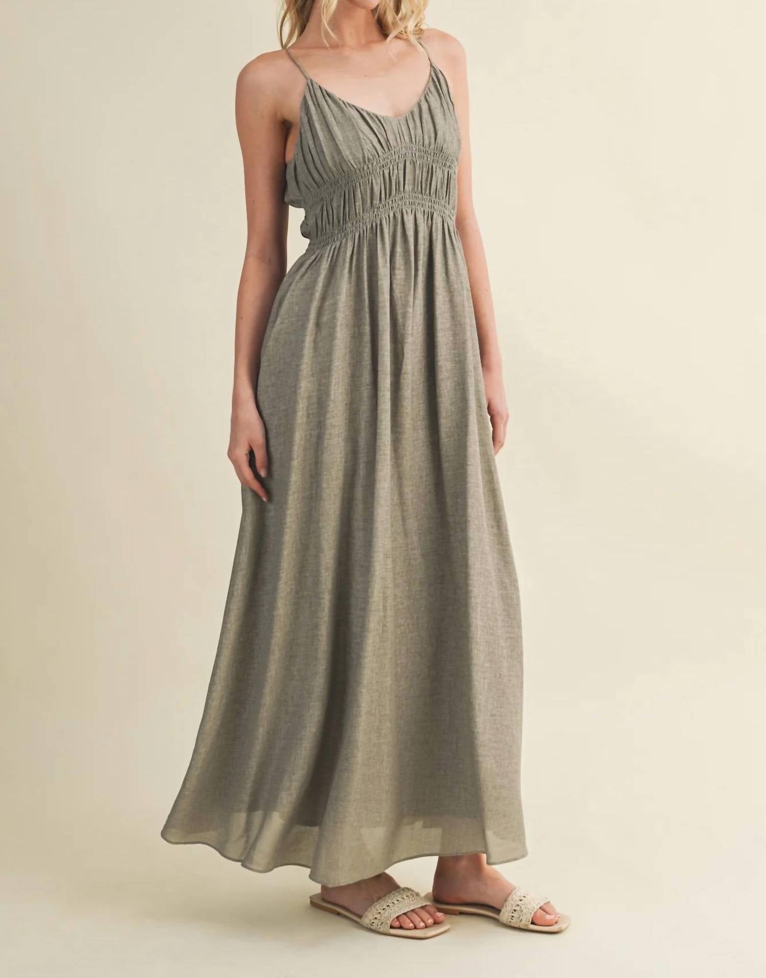 Nyland - Helia Linen Cami Dress
