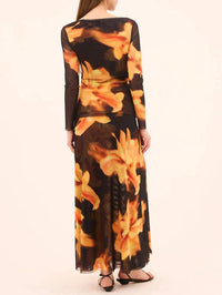 Misa Los Angeles - Women's Lira Yellow Flora Top