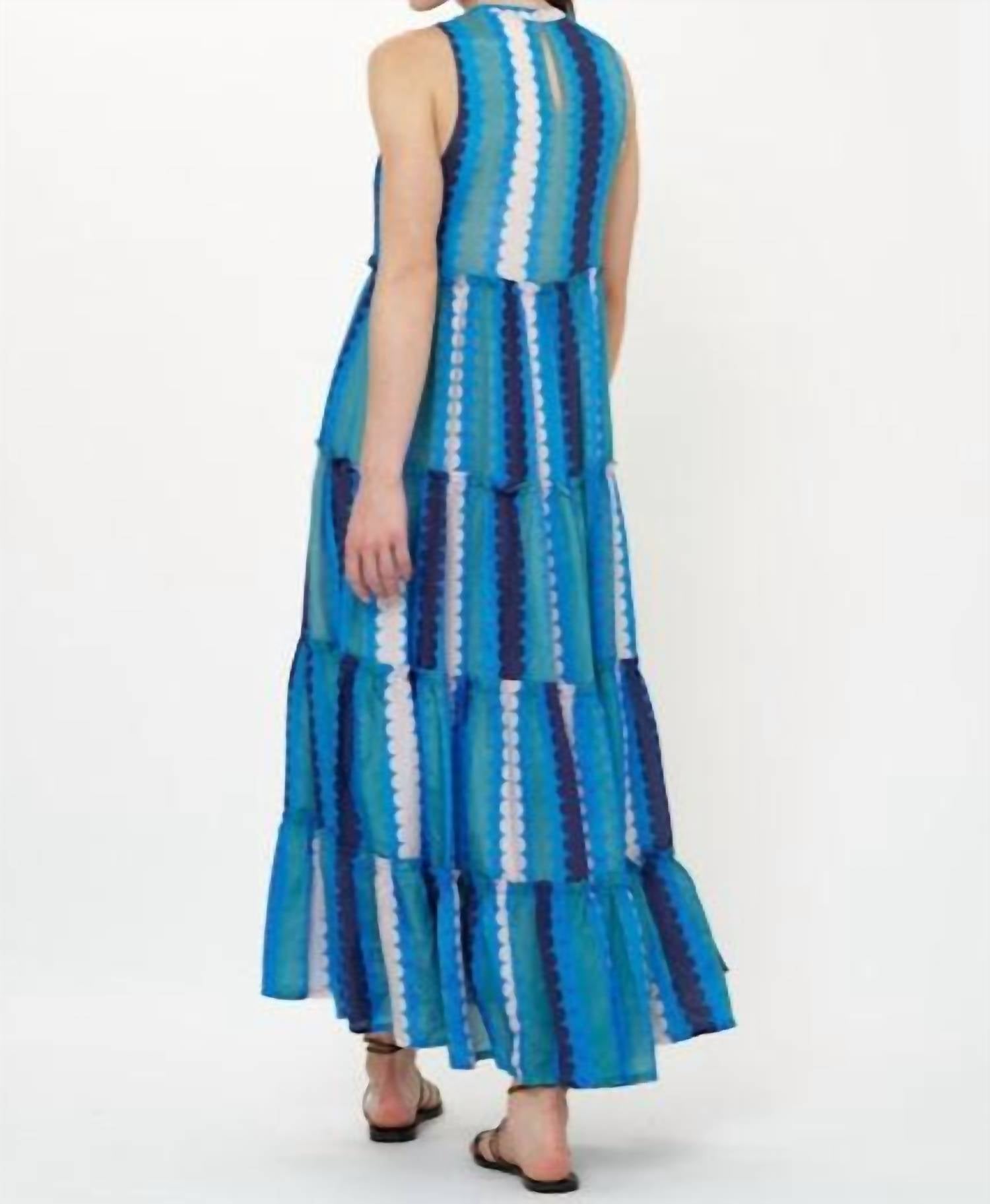 Oliphant - Ruffle Tiered Maxi Dress
