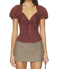 Free People - Summer Printed Blouse
