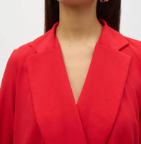 Joseph Ribkoff - Open Front Flared Blazer Jacket