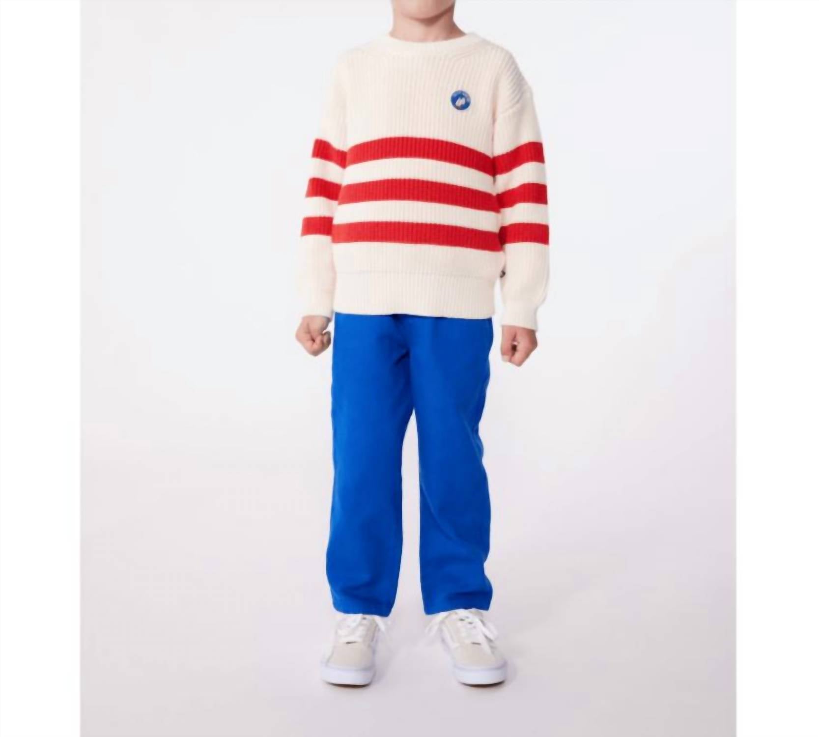 Petit Bateau - Captain Striped Sweater Top