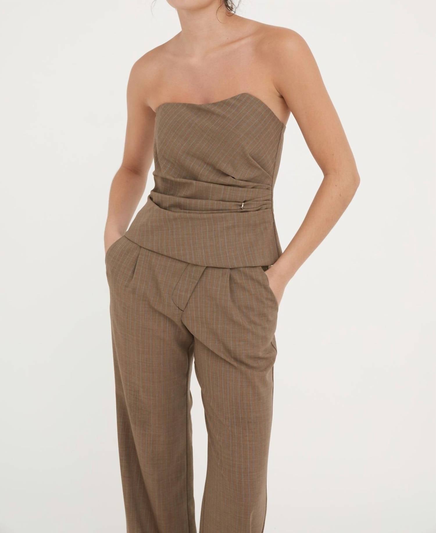 Hyde & Stone - Fredericke Wool Bodice Top