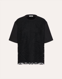 Valentino - Short Sleeve Crochet T-shirt