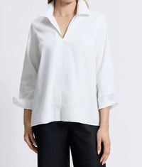 Foxcroft - AGNES Long Sleeve Top