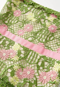 Marlo - Lana Embroidered Mini Dress