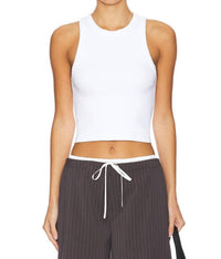 Sold Out Nyc - Cropped Not So Basic Tank Top